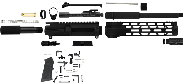Picture of Tacfire Sspk300lpk10 AR Build Kit Pistol Sports South Exclusive 300 Blackout AR Pistol Platform Black Parkerized Steel 5/8"X24 745559515079 -