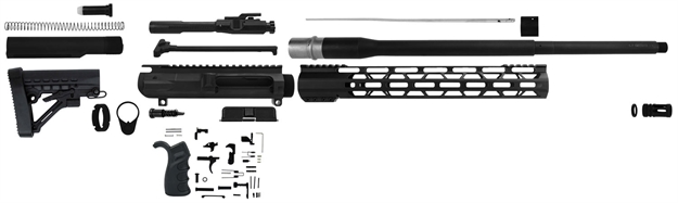 Picture of Tacfire Ssrk65crdlpk20bn AR Build Kit  Sports South Exclusive 6.5 Creedmoor Ar-Platform Black Nitride 5/8"X24 745559515345