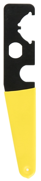Picture of  Tacfire Tl006 Armorer's Stock Wrench Black/Yellow Steel Rifle Ar-15 Rubber Handle