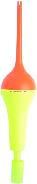 Picture of Tackle 2000 Rocket Bobber Gamefish Series 1Pk Orange Top 6-1/4"