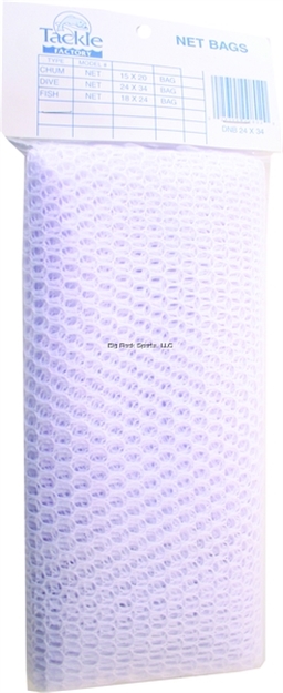 Picture of Tackle Factory Net Bag 24X34 White 1/4" Mesh