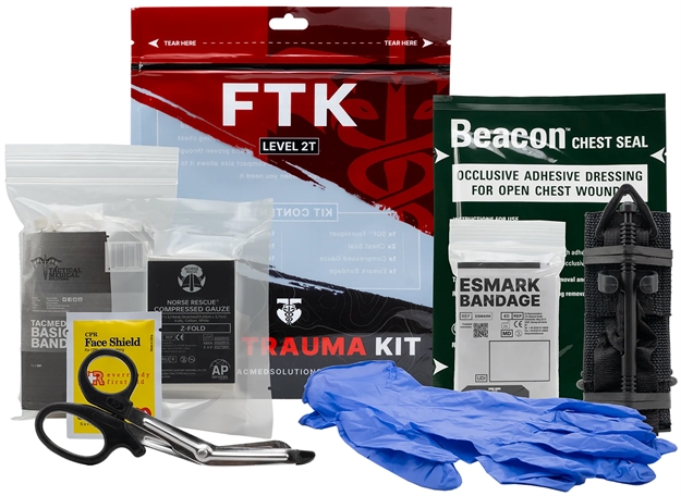 Picture of  Tacmed Solutions 800117 Trauma Kit Level 2T Field
