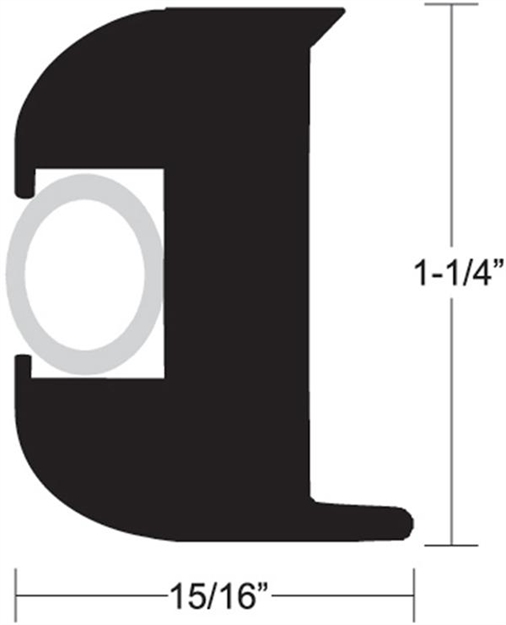 Picture of Taco Metals RL Flx Vnl 50Ft Blk