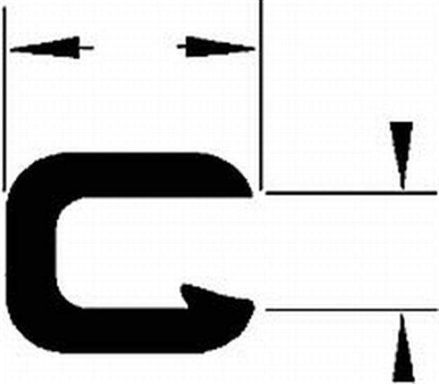 Picture of Taco Metals Trm Flx Blk 1/2Nx25f