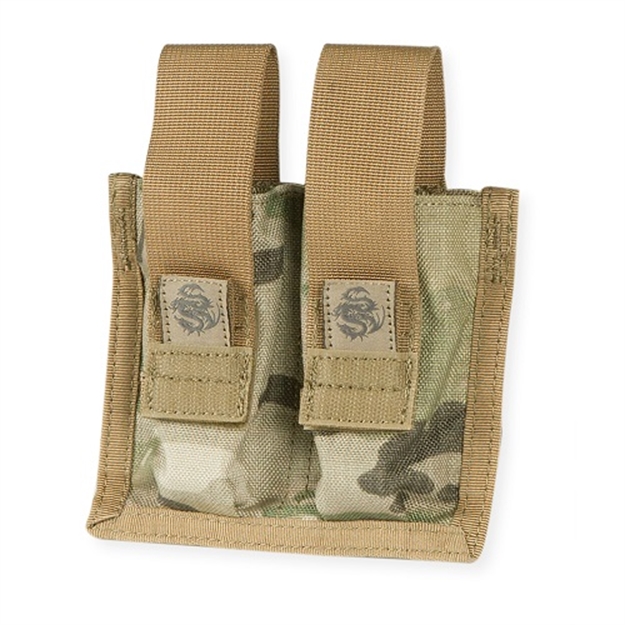 Picture of Tacprogear Double Pistol Mag Pouch W/ Griptite Multicam