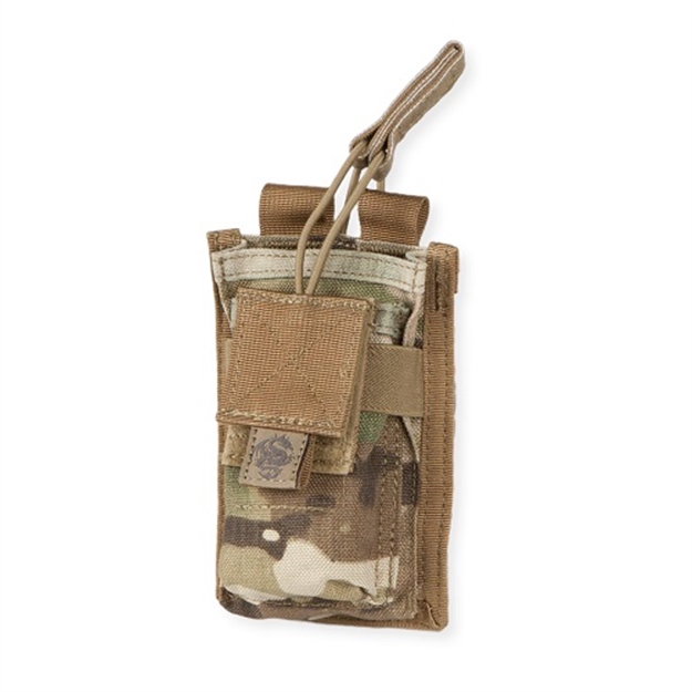 Picture of Tacprogear Single Rifle Mag Pouch W/Pistol Pocket Multicam