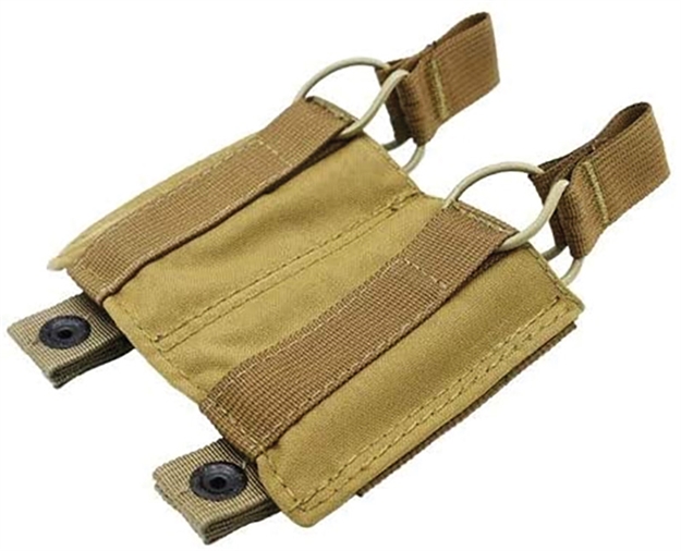 Picture of  Tacshield T3607cy Speed Load Double Pistol Double Coyote 1000D Nylon