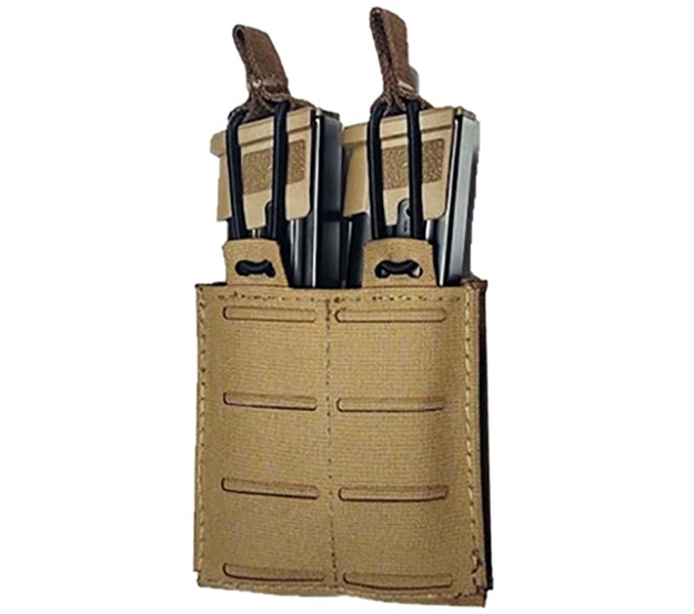 Picture of Tacshield Products Tshl Rzr Molle Double Pistol Pouch T3667CY