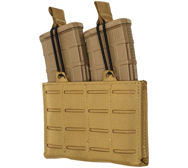 Picture of Tacshield Products Tshl Rzr Molle Double Rifle Mag Pouch T3567CY