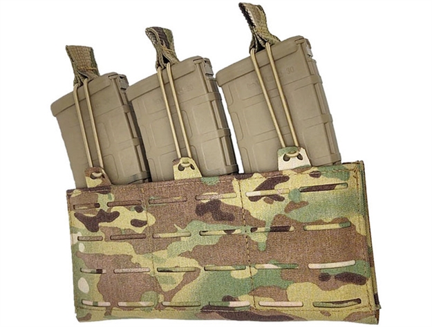 Picture of Tacshield Products Tshl Rzr Molle Triple Rifle Mag Pouch T3568OCP