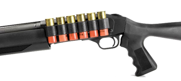 Picture of  Tacstar 1081212 Slimline Sideaddle Mossberg 930 12 Gauge 6Rds Black Polymer W/Aluminum Mounting Plate