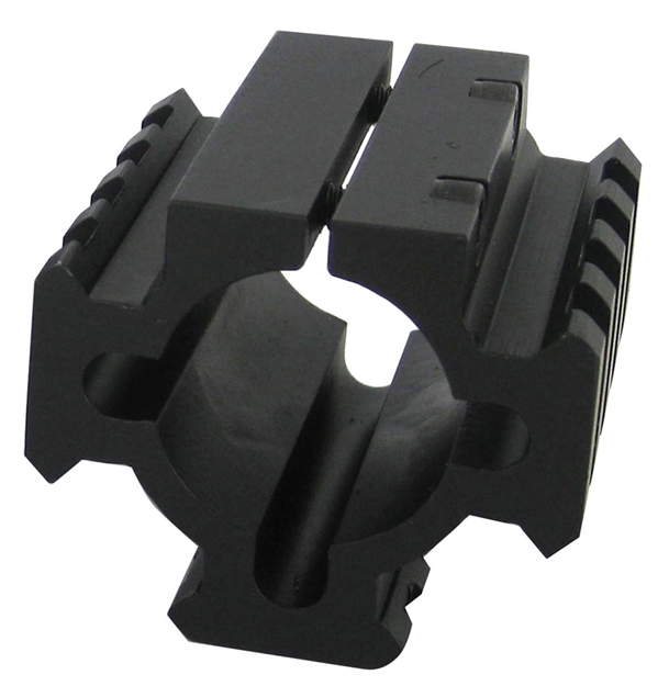 Picture of Tacstar Rail Mount For 12Ga. Shotgun Tube 1.8" Long Black 1081100