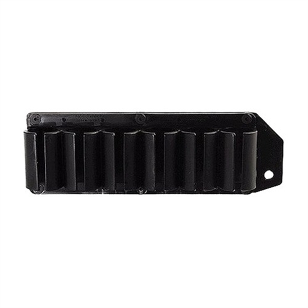 Picture of  Tacstar 1081157 Sidesaddle  Rem 870/1100/1187 12 Gauge 6Rd Black Polymer W/Aluminum Mounting Plate