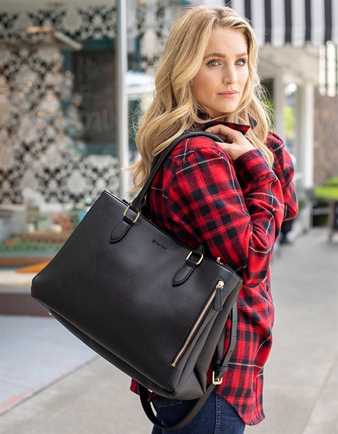 Picture of Alien Gear Holsters Tt-Pr-M1817-Bk Elegant Protection Conceal Carry Purse Black Shoulder Ambidextrous Hand