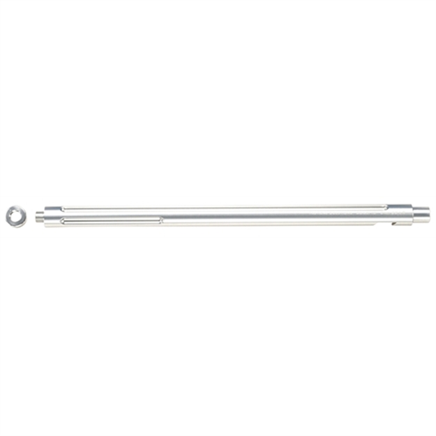 Picture of Tactical Solutions 1022Tesil X-Ring Barrel 22 LR 16.50" Silver Finish Aluminum Material With Fluting & Threading For Ruger 10/22 1022 THD-11 856365001202