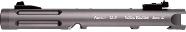Picture of Tactical Solutions Barrel Pac-Lite IV 6" Fluted Ruger Mkiv Gun Mtl Gray