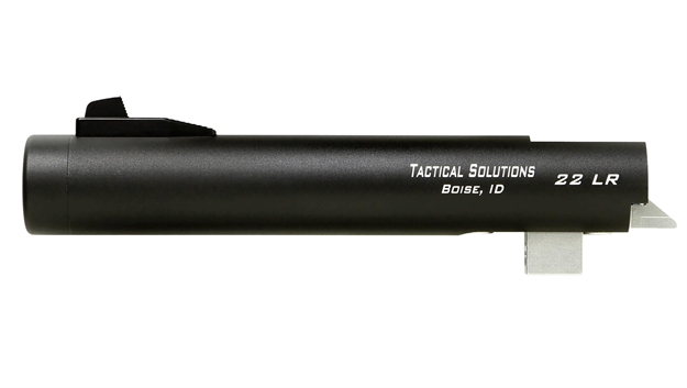 Picture of Tactical Solutions Tl55tembnf Trail-Lite  22 LR 5.50" Threaded Matte Black  Fits Browning Buck Mark TL55TENF02