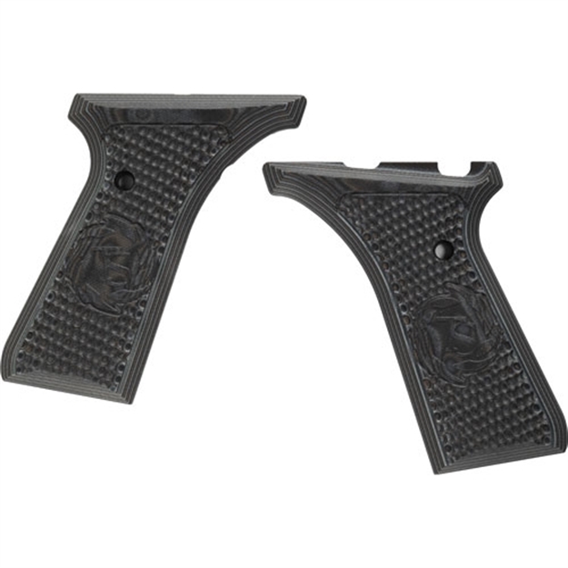Picture of Tactical Solutions Grips G10 BG Buckmark Black/Gray Fits Select Models