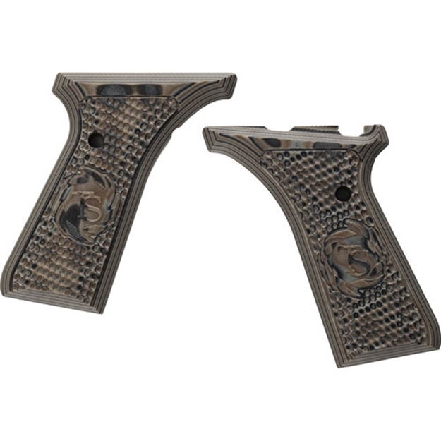 Picture of Tactical Solutions Grips G10 BG Buckmark Fde/Blk Fits Select Models