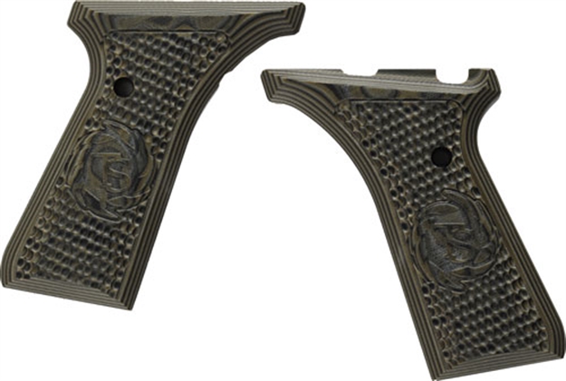 Picture of Tactical Solutions Grips G10 BG Buckmark OD Grn/Blk Fits Select Models