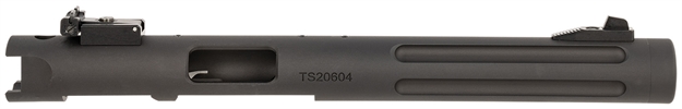 Picture of  Tactical Solutions Pl6tembrf Pac-Lite Barrel & Receiver 22 LR 6" Fluted Threaded Black Anodized Chrome Moly Steel, Fits Ruger 22/45/Mark I/Ii/Iii 856365001714