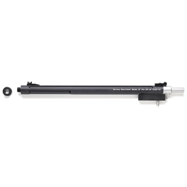 Picture of Tactical Solutions 1022Tdmb X-Ring Barrel 22 LR 16.50" Black Matte Finish Aluminum Material Bull With Fluting, Threading & Sights For Ruger 10/22 Takedown 1022TD-MB