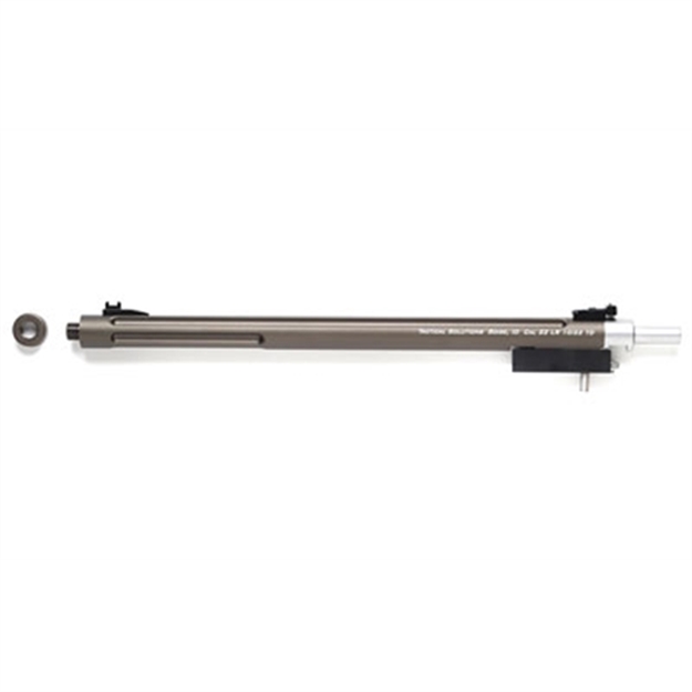 Picture of Tactical Solutions 1022Tdmod X-Ring Barrel 22 LR 16.50" OD Green Matte Finish Aluminum Material Bull With Fluting, Threading & Sights For Ruger 10/22 Takedown 1022TD-MOD 879971006812