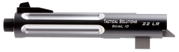 Picture of Tactical Solutions Barrel Trail-Lite 5.5" BG Buckmark Blk/Silver Flutes-