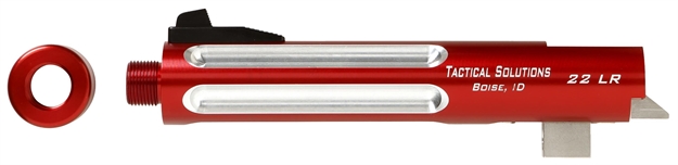 Picture of Tactical Solutions Tl55tepa05 Trail-Lite 22 Long Rifle 5.5" Red/Silver