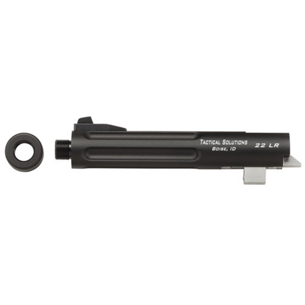 Picture of Tactical Solutions Tl55tembrf Trail-Lite Barrel 22 LR 5.50" Fluted Threaded Fits Browning Buck Mark TL5.5TERF-02 879971000155
