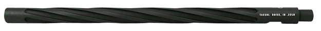 Picture of  Tactical Solutions Xrbrlperfmb X-Ring Performance Barrel 22 LR 16.50", Matte Black Spiral Fluted Chromoly Steel Fits Ruger 10/22