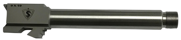 Picture of Tactical Superiority 40Cm22503t Threaded Barrel For Glock 22 40 Smith & Wesson 5.03" 416R Stainless