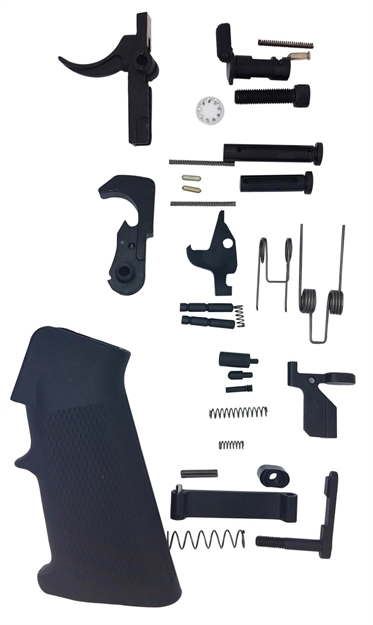 Picture of Tactical Superiority 620395 Lower Parts Kit 308 Black