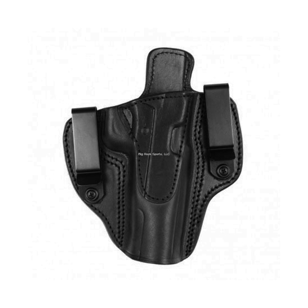 Picture of Tagua Gunleather Greatest Multi-Fit Iwb/Owb/2 Reinforced Metal Clips/100% Premium Leather-Glock 43-9Mm, Black, R/H