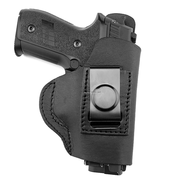 Picture of Tagua Gunleather Multi-Fit Iwb Design/Smooth Premium Leather/Reinforced Steel Clip-Fits Most 1911'S - 4" Black RH