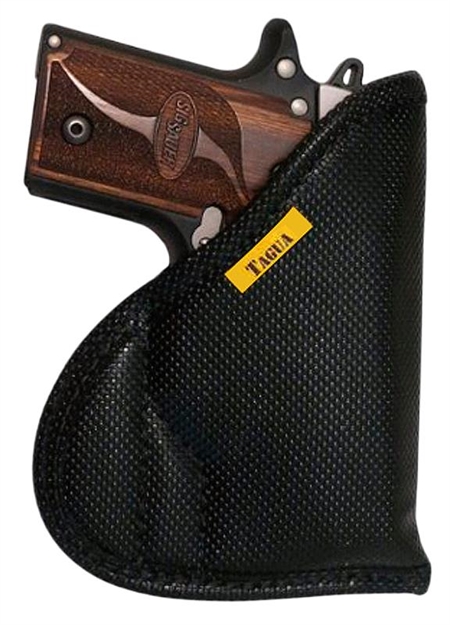Picture of Tagua Gunleather Original Pocket Holster NO Clip Non Slip Black Rh/Lh< Re4