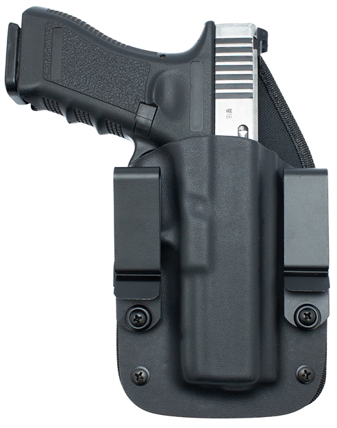 Picture of  TX 1836 Kydex Recruit635 Recruiter  Iwb Black Kydex Belt Clip Fits Springfield Xds Right Hand 889620173581