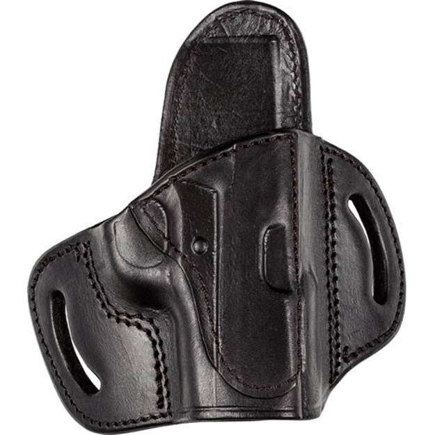 Picture of Tagua Gunleather Multi-Fit Quick Draw/100% Premium Leather/Protection Flap-Fits M&P Shield & Most Double Stack Compact Pistols Black-R/H TX-EP-BH2-1010