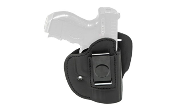 Picture of Tagua Gunleather Multi-Fit/Open Top/Four Way Versatility/Comfort/Safest Retention-Fits Glock 26/Xd's & Double Stack Compact Black R/H TX-IPH4-640