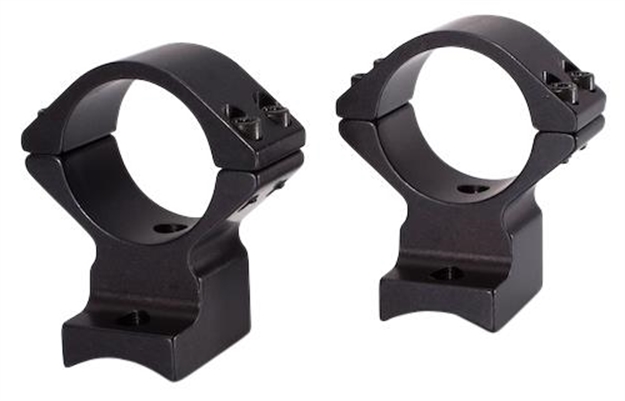 Picture of  Talley 940709 Scope Ring Set  For Rifle Mauser 98 Medium 30Mm Tube Black Aluminum