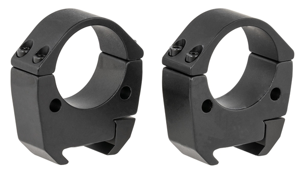 Picture of  Talley Tms30h Modern Sporting  Black Anodized Aluminum 30Mm Tube High Picatinny Rail