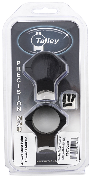 Picture of  Talley 730700Sm Remington 700 Scope Mount/Ring Combo Black Anodized 30Mm Low 20 Moa 810301021860