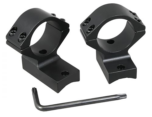 Picture of  Talley 750711 Scope Mount/Ring Combo  Black Anodized Aluminum 30Mm Tube Browning Blr/Bar/Bpr High Rings 0 Moa