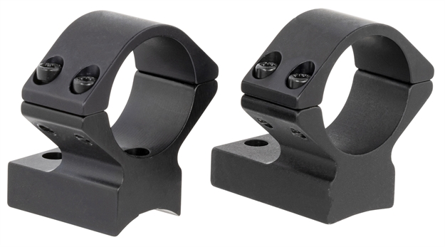 Picture of  Talley 930706 Scope Mount/Ring Combo  Black Anodized Aluminum 1" Tube Weatherby Mark V Low Rings Non-Magnum Action 0 Moa 876430001388
