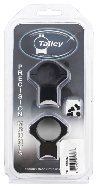 Picture of  Talley 940793 Scope Mount/Ring Combo  Black Anodized Aluminum 1" Tube Savage 93R/B.Mag/Mark II Medium Rings 0 Moa 876430002187