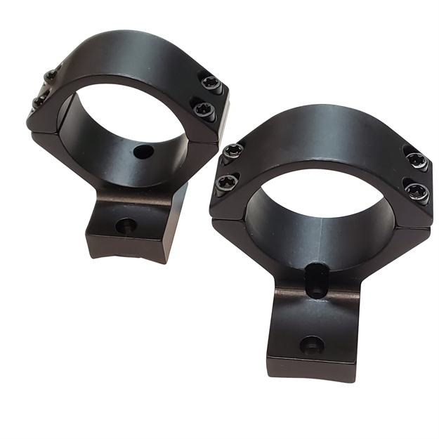 Picture of  Talley 950700Sm Scope Mount/Ring Combo  Black Aluminum 1" Tube Christensen Arms Ridgeline/Mesa High Rings Short Action 20 Moa 810301022645