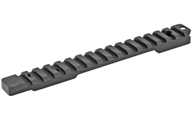 Picture of  Talley Plm700aci Picatinny Rail W/Anti-Cant Indicator Black Anodized Aluminum Christensen Arms Ridgeline Long Action 20 Moa 810301023024