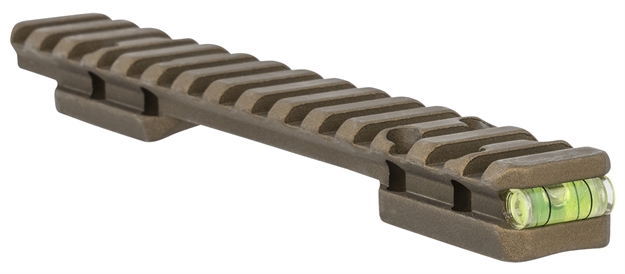 Picture of  Talley P0mhc735aci Picatinny Rail W/Anti-Cant Indicator Burnt Bronze Fits X-Bolt Short Action 20 Moa