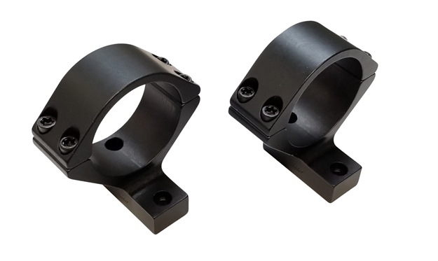 Picture of  Talley B950719 Scope Mount/Ring Combo  Black Aluminum 1" Tube Browning A-Bolt 3 High Rings Short/Long Action 0 Moa 876430009438