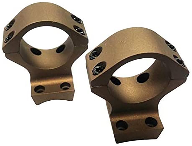 Picture of  Talley Hc840735 Scope Mount/Ring Combo  Burnt Bronze Aluminum 34Mm Tube X-Bolt Medium Rings 0 Moa